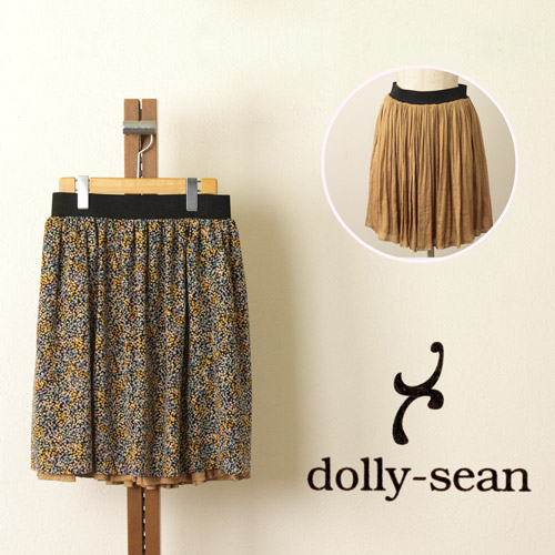 Dolly Sean ドリーシーン リバーシブル小花風ドットプリントスカート スカート 40代からのファッション通販サイト