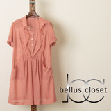 bellus closet (ベルス クローゼット)ギンガムチェック半袖ワンピースの商品画像