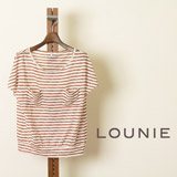LOUNIE (ルーニィ)　胸ポケット付ボーダーカットソーの商品画像