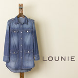 LOUNIE (ルーニィ)　（製品洗い）ライトオンスデニムシャツの商品画像