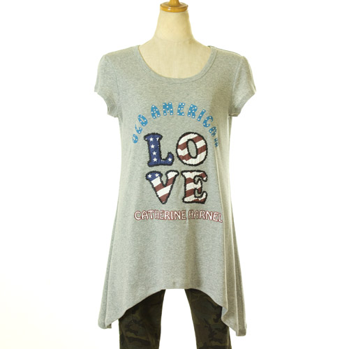 Catherine Harnel (キャサリンハーネル) ロングTシャツ